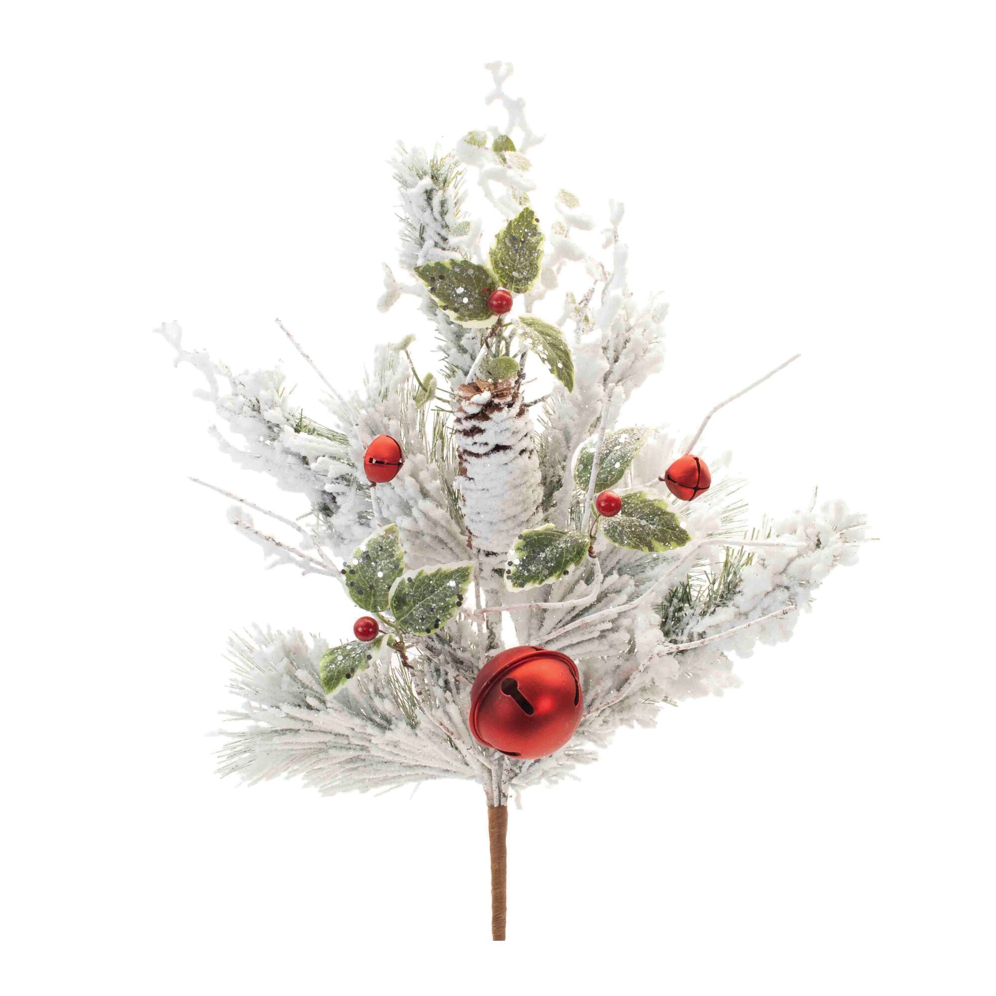 2ft. Flocked Ornament Pine Spray, 2ct.